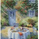 Романтичний сад Набір для вишивання хрестиком Luca-S BU5055