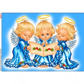 Ангелочки Схема для вышивки бисером Biser-Art 514ба