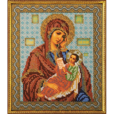 Набор для вышивания бисером Кроше В-158 Богородица Утоли Мои
