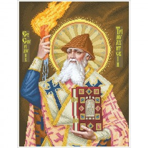 Святий мученик Спиридон Канва з нанесеним малюнком для вишивання бісером БС Солес СМС-СХ