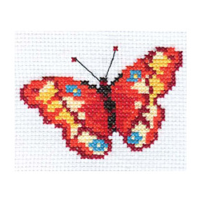 Набор для вышивки крестом Алиса 0-43 Бабочка
