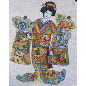 Набор для вышивания крестом Design Works 9993 Geisha