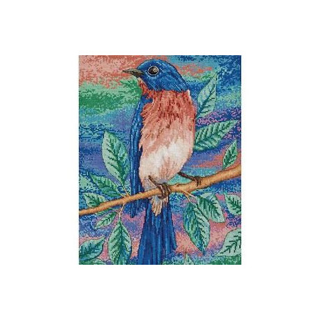 Набор для вышивания Bucilla 45954 Blue Bird on a Branch фото