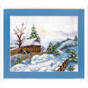 Набор для вышивки крестом Чарівна Мить ВТ-513 Теплая зима фото