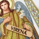 Архангел Гавриил Схема-икона для вышивания бисером ТМ VIRENA А4Р_650