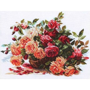 Королівські троянди Набір для вишивання хрестиком Classic Design 8360