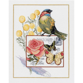 Набор для вышивания Janlynn 023-0605 Botanical Birds