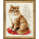 Набір для вишивки хрестиком Ріоліс 1 525 Кішка домашня фото