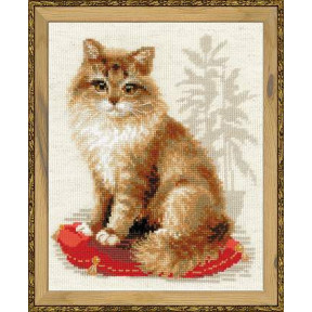Набір для вишивки хрестиком Ріоліс 1 525 Кішка домашня