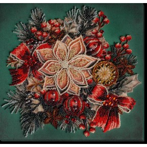 Вкус Рождества Набор для вышивки бисером Абрис Арт AB-915