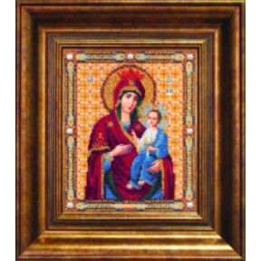 Набір для вишивки бісером Чарівна Мить Б-1150 Ікона Божої Матері Іверська