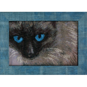 Набор для вышивки бисером Чарівна Мить Б-696 Сиамский кот фото