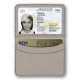 Обложка на ID паспорт бежевая Заготовка для вышивки из искусственной кожи Wonderland Сrafts FLBE(BB)-031