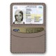 Обкладинка на ID паспорт латте Заготовка для вишивки зі штучної шкіри Wonderland Сrafts FLBE(BB)-033