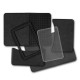 Обложка на ID паспорт черная Заготовка для вышивки из искусственной кожи Wonderland Сrafts FLBE(BB)-036