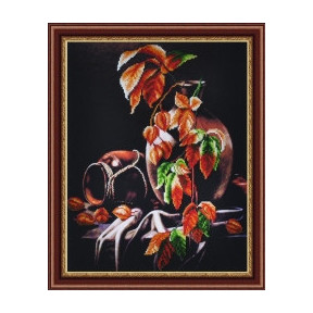 Набор для вышивания Картины Бисером Р-222 Осенний натюрморт