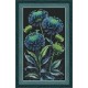 Сказочные цветы Электронная схема для вышивания крестиком Инна Холодная КВ-0075ИХ