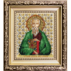 Набор для вышивания Чарівна Мить Б-1218 Икона святой апостол Матфей