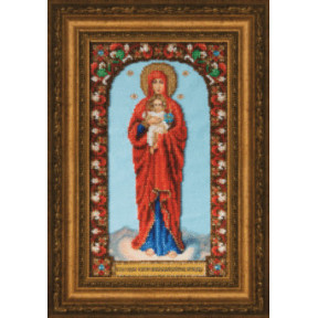 Набор для вышивания Чарівна Мить Б-1227 Икона Божьей Матери