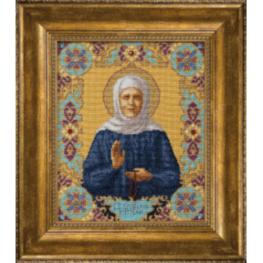 Набір для вишивки хрестиком Чарівна Мить М-144 Ікона Святої Блаженної Матрони Московської