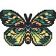 Бабочка-магнит «Erasmia Pulchera» ArtSolo Набор алмазной живописи БАТ27