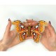 Atlas moth (Attacus atlas). Метелик Набір для вишивання хрестиком ArtInspirate BUT-33