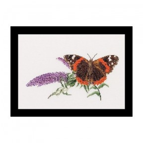 Butterfly-Budlea Linen Набор для вышивки крестом Thea Gouverneur gouverneur_436