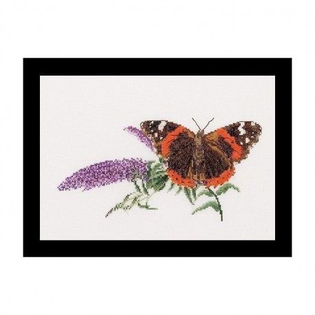 Butterfly-Budlea Aida Набор для вышивки крестом Thea Gouverneur gouverneur_436A