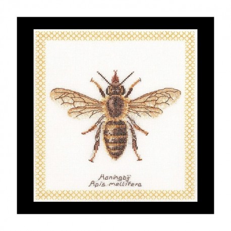 Honey Bee Linen Набір для вишивання хрестиком Thea Gouverneur gouverneur_3017