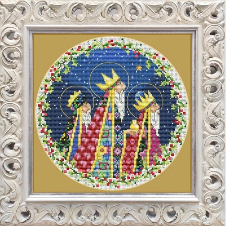 Три короля. Триптих Набор для вышивания крестиком OLanTa VN-231