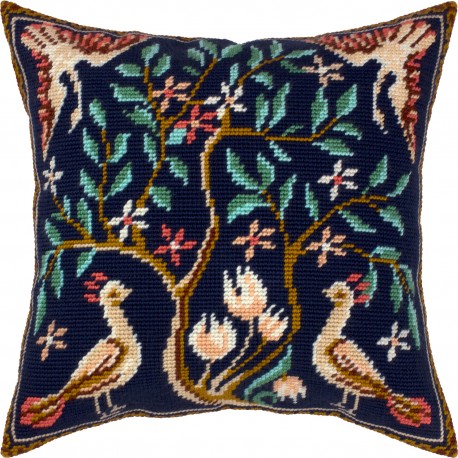 Гобелен Птицы Набор для вышивки подушки Чарівниця V-439