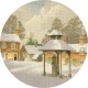 Зимове село Схема для вишивання хрестом Heritage Crafts HC396