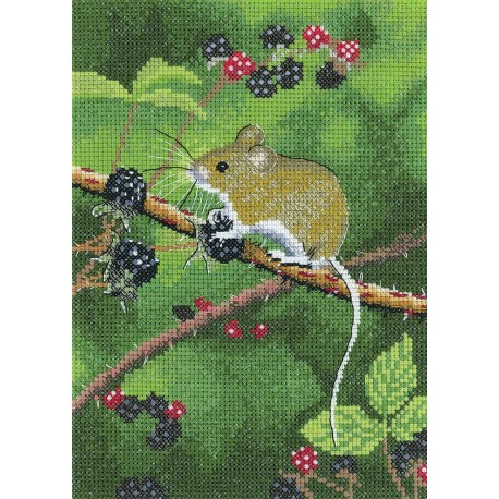 Лісова миша Набір для вишивання хрестиком Heritage Crafts H1498