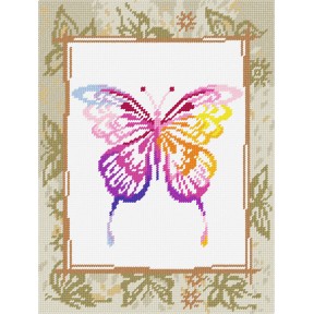 Бабочка Набор для вышивания по канве с рисунком Quick Tapestry TL-42