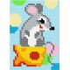 Мышь Набор для вышивания с пряжей Bambini X-6149