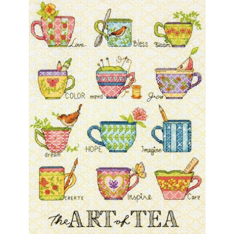 Набір для вишивання Dimensions 70-35335 The Art of Tea /
