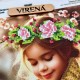 Девочка с котом Схема для вышивания бисером Virena А4Н_603