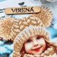 Девочка с котом. Зима Схема для вышивания бисером Virena А4Н_606