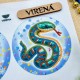 Змея и свеча Заготовка для создания новогодних игрушек Virena А5Н_360