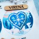 Змея и новогоднее сердце Заготовка для создания новогодних игрушек Virena А5Н_363