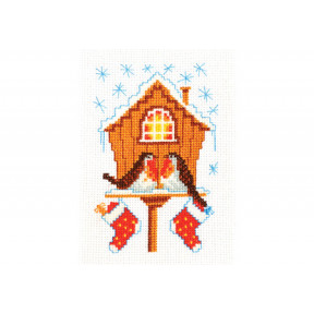 Набор для вышивки крестом Повитруля П1 030 Снегири