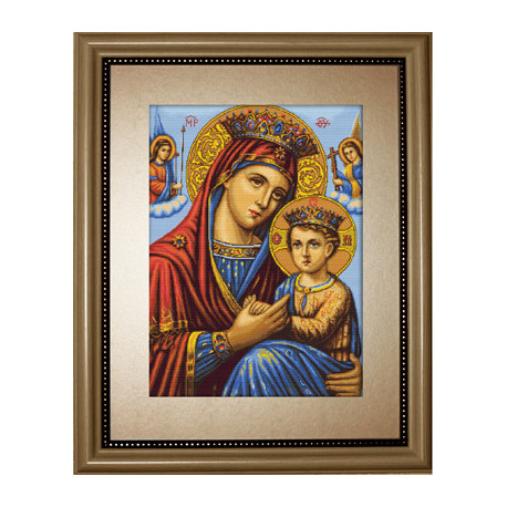 Набір для вишивки гобеленів Luca-S G428 Ікона Божої Матері фото