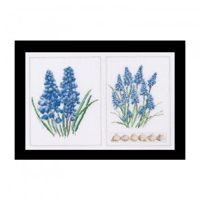 Muscari Panel Aida Набор для вышивки крестом Thea Gouverneur gouverneur_443A