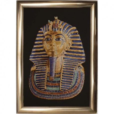 Tutankhamun Black Aida Набор для вышивки крестом Thea Gouverneur gouverneur_596.05