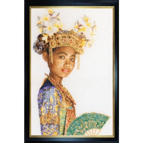 Balinese Dancer Aida Набор для вышивки крестом Thea Gouverneur gouverneur_597A