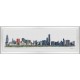 Skyline Chicago Linen Набор для вышивки крестом Thea Gouverneur gouverneur_603