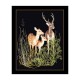 Deer Family Black Aida Набор для вышивки крестом Thea Gouverneur gouverneur_938.05