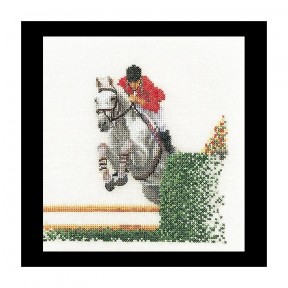 Showjumper Linen Набор для вышивки крестом Thea Gouverneur gouverneur_3090