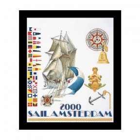 Sail 2000 Aida Набор для вышивки крестом Thea Gouverneur gouverneur_3080A