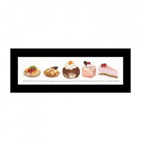 Cake Assortment Aida Набор для вышивки крестом Thea Gouverneur gouverneur_3050A